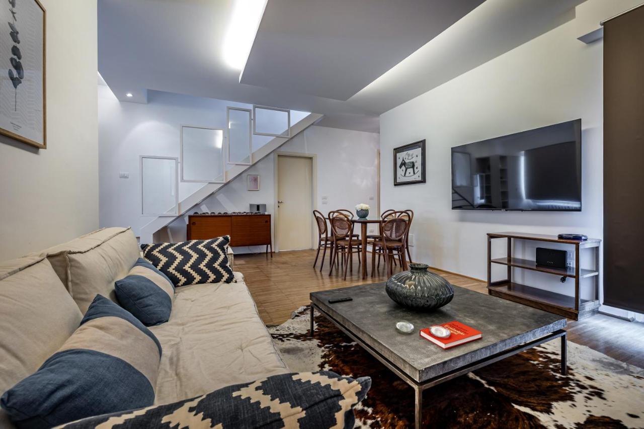 Yid Penthouse On Florence River With Parking Esterno foto