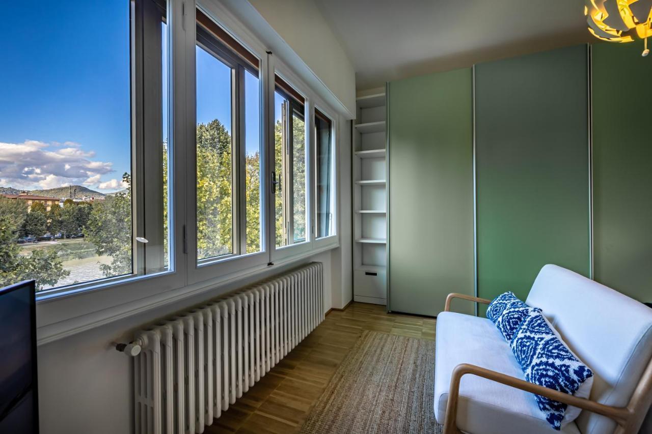 Yid Penthouse On Florence River With Parking Esterno foto